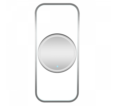 Парикмахерское зеркало МД-093, с подсветкой