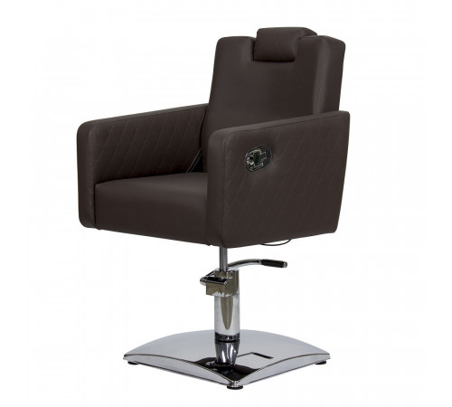 Парикмахерское кресло МД-166 гидравлика, регулировка спинки и подголовника