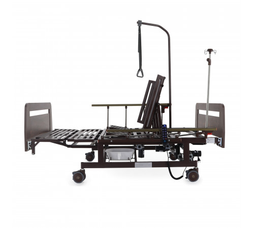 Кровать электрическая DB-11А (МЕ-5228Н-03) ЛДСП Венге Гибридный привод возможность управлять секциями без электроэнергии!