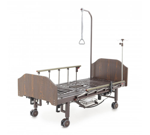 Кровать электрическая YG-3 (МЕ-5228Н-13) ЛДСП Венге с боковым переворачиванием, туалетным устройством и функцией «кардиокресло»