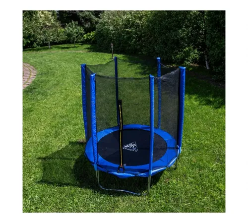 Батут DFC Trampoline Fitness с сеткой 16ft