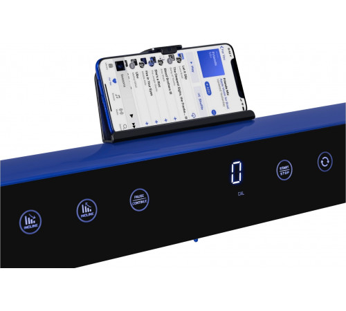 Беговая дорожка Titanium Masters Slimtech S60 DEEP BLUE, синяя