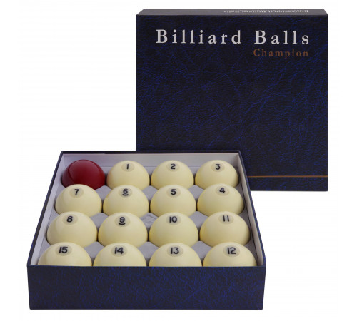 Шары Champion Pro Pyramid Ø60,3 мм Красный Биток