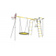Детский спортивный комплекс для дачи ROMANA Акробат - 2 (желтый/серый)