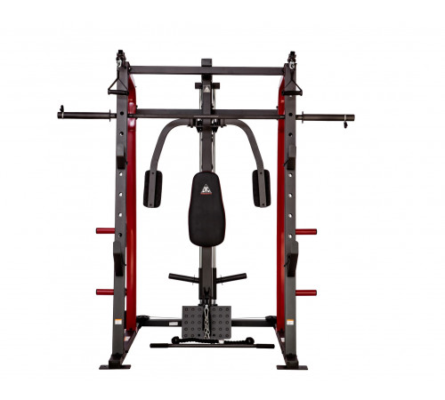 Силовой тренажер со скамьей и опциями DFC 8500 (D3023B+D3022SM)