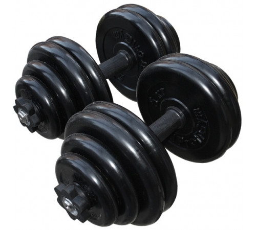 Гантели разборные обрезиненные (пара) по 30 кг