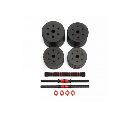 Гантели разборные с грифом, 30 кг. (2 шт. х 15 кг.) VictoryFit VF-DС300