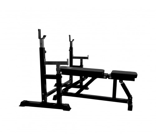 Скамья со стойками под штангу DFC DZ005ABB