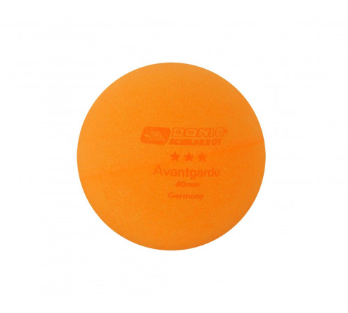 Мячики для н/тенниса DONIC AVANTGARDE 3, 6 штук, оранжевый