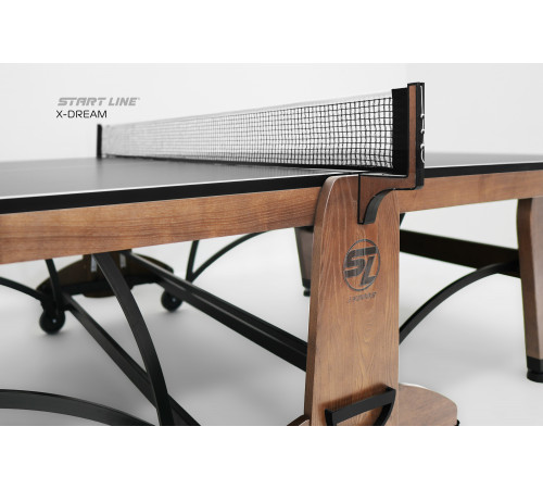 Стол теннисный X-dream Start Line (Дуб натуральный(natur-wood), ЛДСП Графит)
