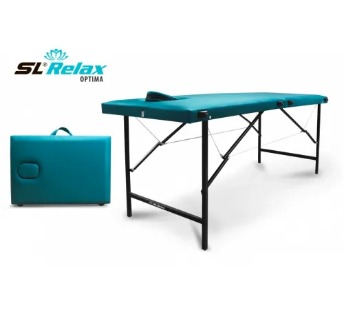 Массажный стол Relax optima бирюзовая кожа