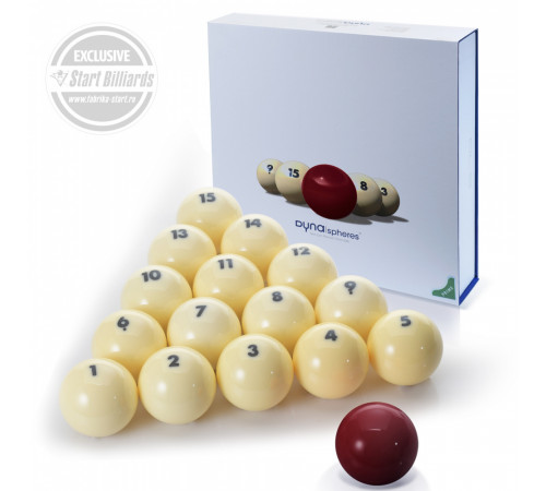 Шары Dynaspheres Prime Pyramid 67 мм Бордовый биток