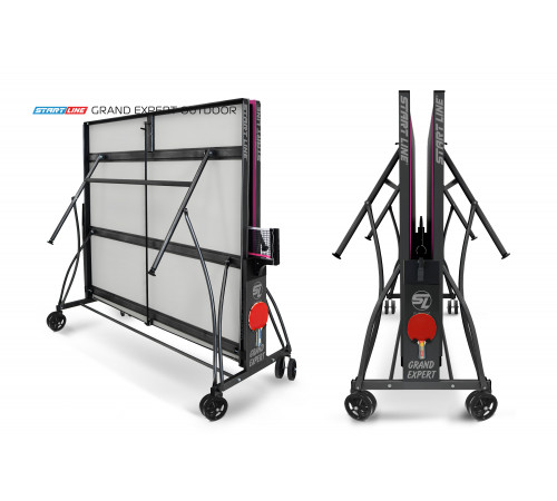 Теннисный стол GRAND EXPERT 6 Всепогодный Black