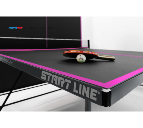 Теннисный стол Compact-2 LX Всепогодный Black